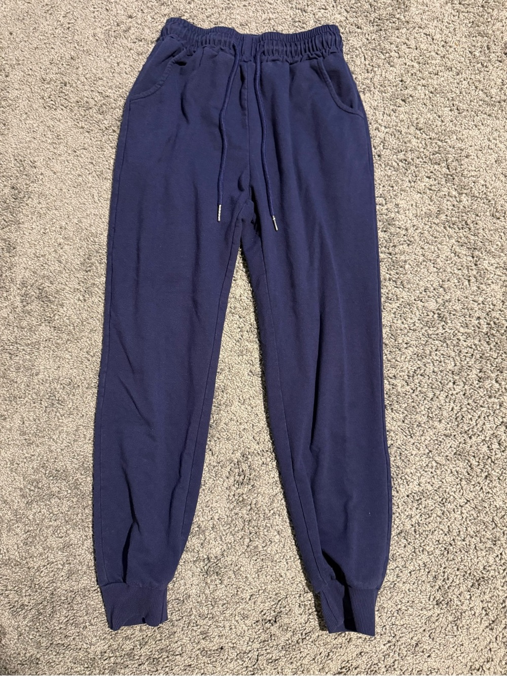 Navy Petite Joggers